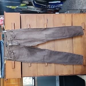 EUC Dear John: Giselle High Waisted Skinny Jeans, Brown, size 25